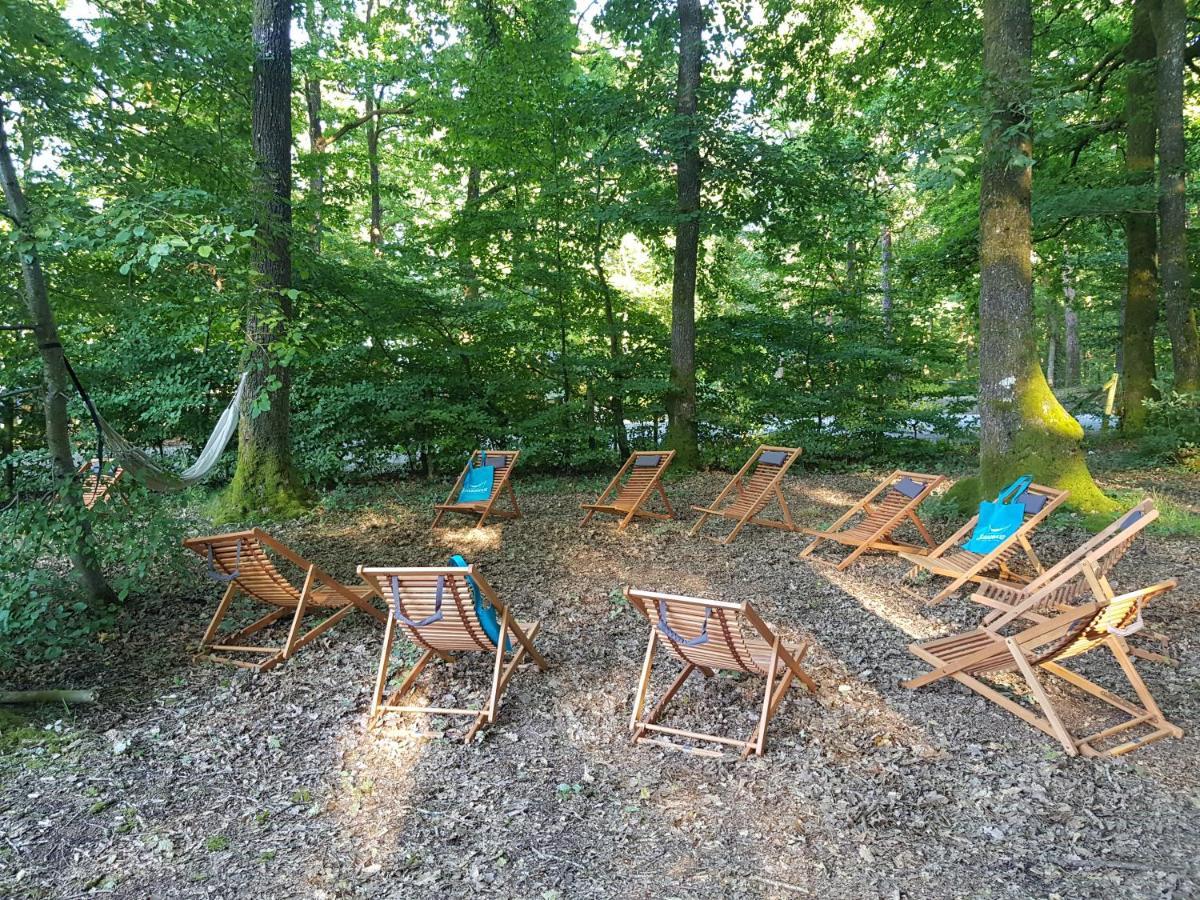 Camping De La Foret Seasonova Sille-le-Guillaume ภายนอก รูปภาพ